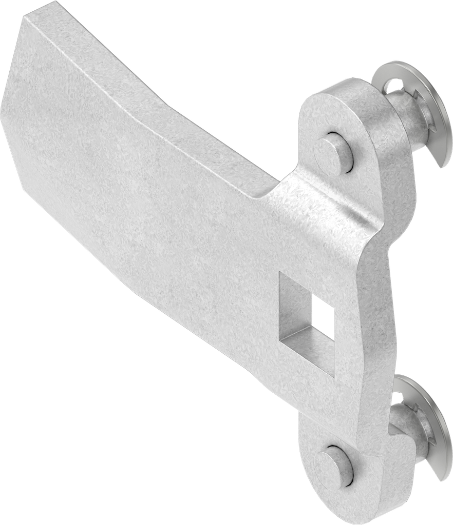 3-point cam, Steel zinc-plated; 1107-U119 Offset h = 0 mm
